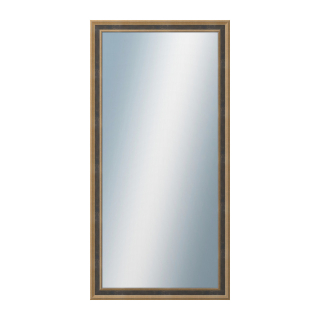 DANTIK Zrkadlo 50x100 TOOTH malá zlato černá