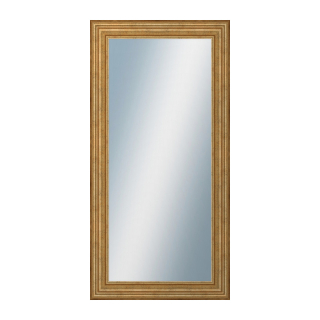 DANTIK Zrkadlo 50x100 HRAD zlatá patina