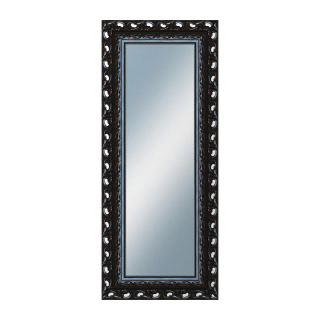 DANTIK Zrkadlo 50x120 ROKOKO černá lesklá