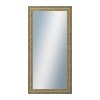 DANTIK Zrkadlo 60x120 ZVRATNÁ bílozlatá plast