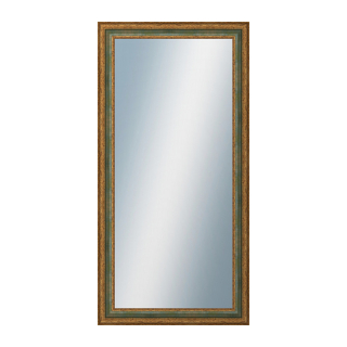 DANTIK Zrkadlo 60x120 HRAD zelená