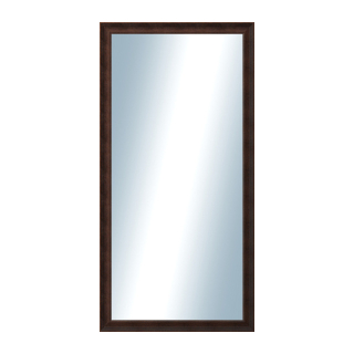 DANTIK Zrkadlo 60x120 KOSTELNÍ malá hnědá