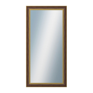 DANTIK Zrkadlo 60x120 ZVRATNÁ červenozlatá plast