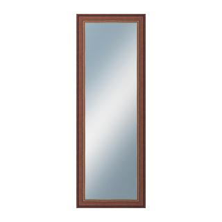 DANTIK Zrkadlo 50x140 ANGLIE hnědá Au linka