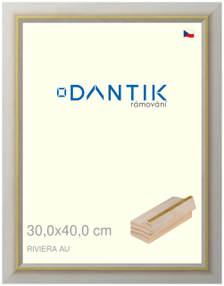DANTIK rám na obraz 30x40 | RIVIERA AU (Plexi Čiré)