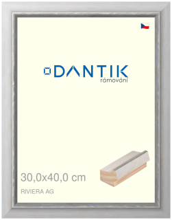 DANTIK rám na obraz 30x40 | RIVIERA AG (Plexi Čiré)