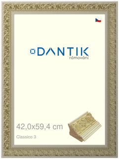 DANTIK rám na obraz 42x59,4 | Claico 3 (Plexi Čiré)