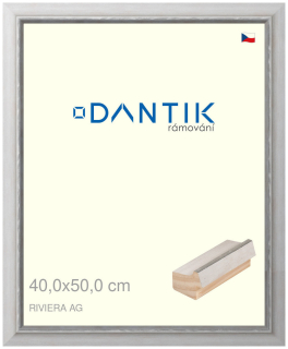 DANTIK rám na obraz 40x50 | RIVIERA AG (Sklo Čiré)