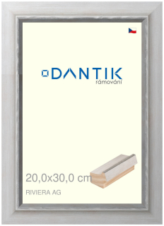 DANTIK rám na obraz 20x30 | RIVIERA AG (Sklo Čiré)