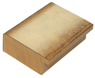 2670 | VYRADENÉ -  METAL zlatá plochá (3m)