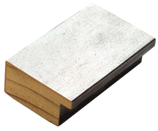 2692 | VYRADENÉ - FLAT stříbrná 42 mm ručně h. (3m)