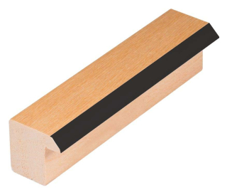 Rámová lišta DANTIK - 3087 | CARINA černá