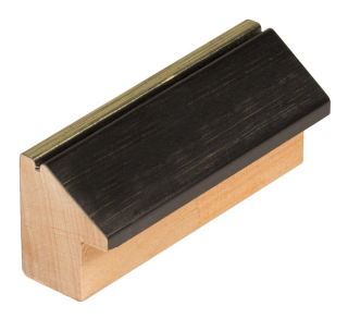 Rámová lišta DANTIK - 3132 | INCLINATA colori černá