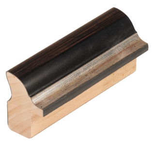 Rámová lišta DANTIK - 3146 | ANIVERSA piccola černá AG