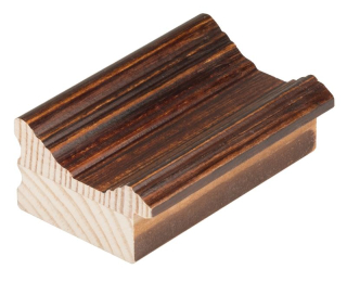 Rámová lišta DANTIK - 3165 | KOSTELNÍ malá hnědá