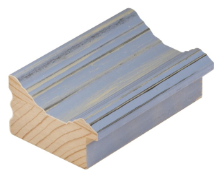 Rámová lišta DANTIK - 3166 | KOSTELNÍ malá modrá