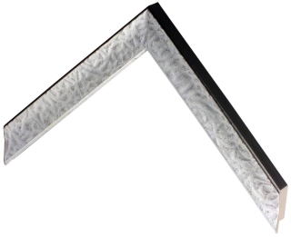 Rámová lišta DANTIK - 5034 | SARTORI listy bílá