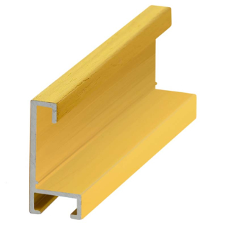 Rámová lišta DANTIK - 6035304 | Dýha barevná žlutá citrus