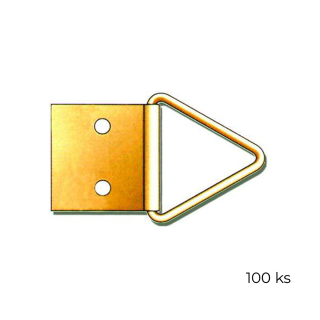 Háček na obrazy - trojúhelník N2 (100ks)
