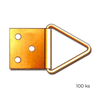 Háček na obrazy - trojúhelník N5 (100ks)
