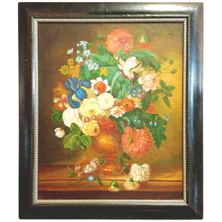 Neznámý autor - Květiny | 52.2x62.2