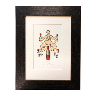 Slíva Jiří - Přípitek | 27.6x35.6