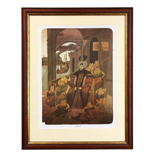 Born Adolf - Paša s kocourama | 42.3x52.1