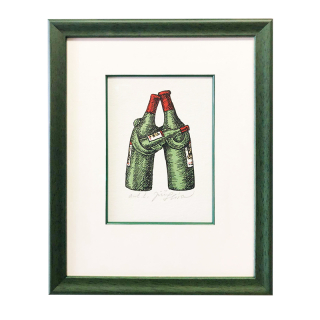 Slíva Jiří - Zrození flašky | 25.0x31.5