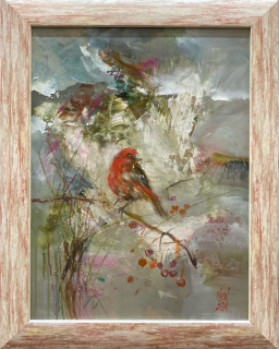 Chaloupková Viktorie - Chaloupková Viktorie - ptáčci | 37.6x47.6