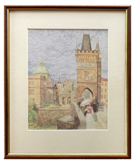 Jansa Václav - Mostecká věž | 30.0x36.1