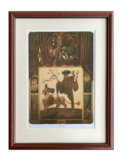 Born Adolf - Pozdrav Molierovi | 40.1x52.6