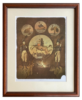 Born Adolf - Vojáci a kůň | 42.9x51.9