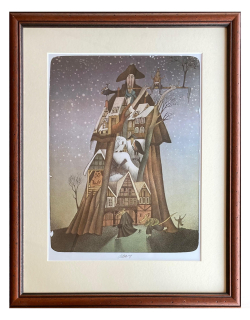 Born Adolf - Zima v Hamel | 41.9x52.5