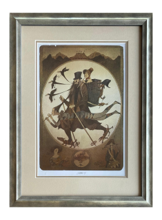 Born Adolf - Muž s nůší | 37.9x51.2