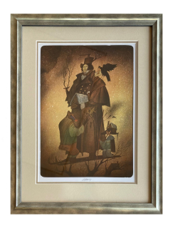 Born Adolf - Ptačí muž | 40.2x52.5