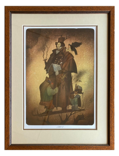 Born Adolf - Ptačí muž | 40.4x52.7