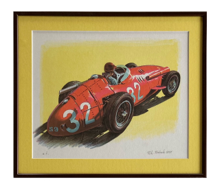 Ptáček Petr - Ferrari 250F | 40.4x34.9