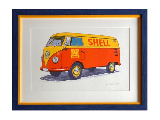Ptáček Petr - VW T1 Shell | 45.4x33.5