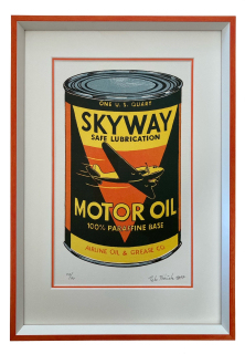 Ptáček Petr - Motor oil skyway | 33.2x47.5