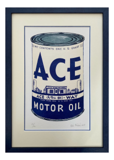 Ptáček Petr - Motor oil ace | 34.8x48.6