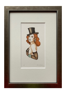 Jelenová Veronika - Burleska zrzka | 20.6x28.9