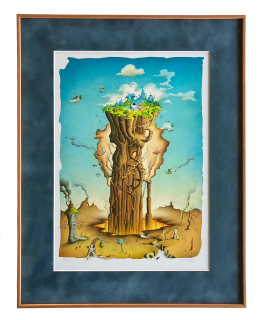 Jelen Oldřich - Hieronymus  Bosch | 40.5x51.8