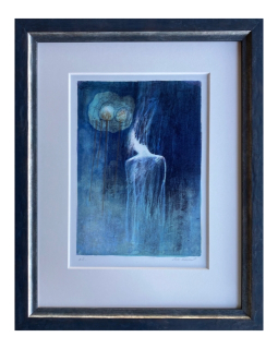 Lebedová Soňa - Za branou ticha | 35.2x43.7