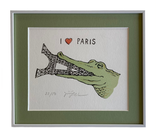 Slíva Jiří -  I L Paris | 26.3x23.0