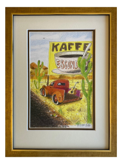 Bím Tomáš - Kaffe escond | 25.1x33.3