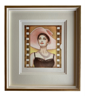 Jelenová Veronika - S. Loren | 22.8x25.3