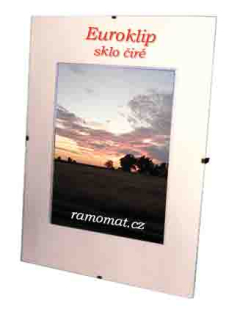 30x46 | Euroklip sklo čiré