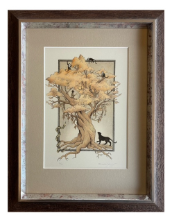 Jelenová Františka - Mauglí | 30.3x38.6