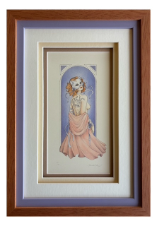 Jelenová Františka - Kočka | 26.2x38.2