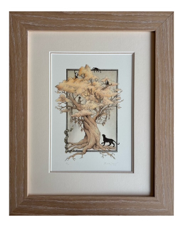 Jelenová Františka - Mauglí | 34.5x42.5